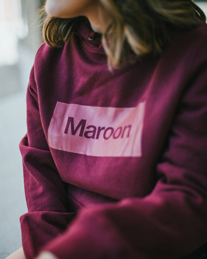 Maroon | Hoodie - Behind the Mall