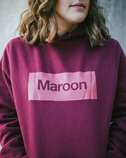 Maroon | Hoodie - Behind the Mall